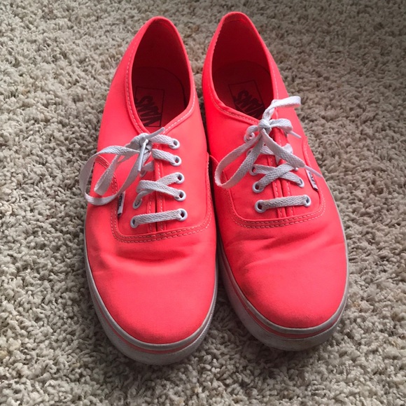bright pink vans